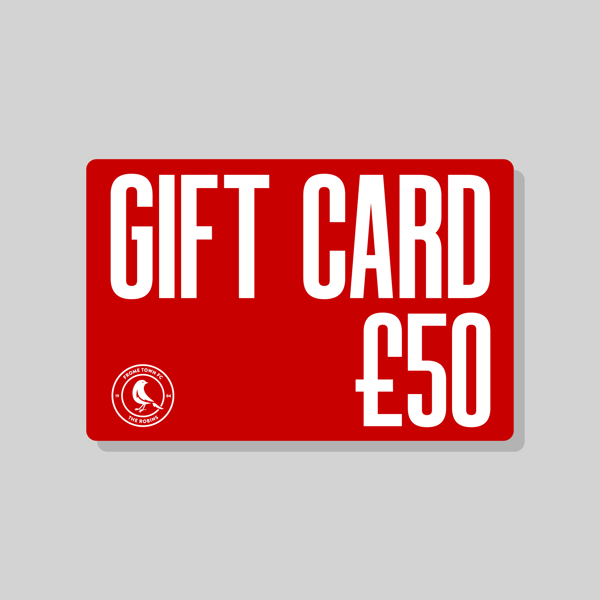 Frome Town FC Gift Cards